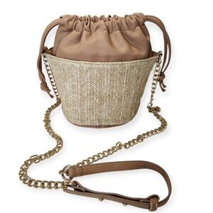 Chico's Classic Tweed Bucket Bag